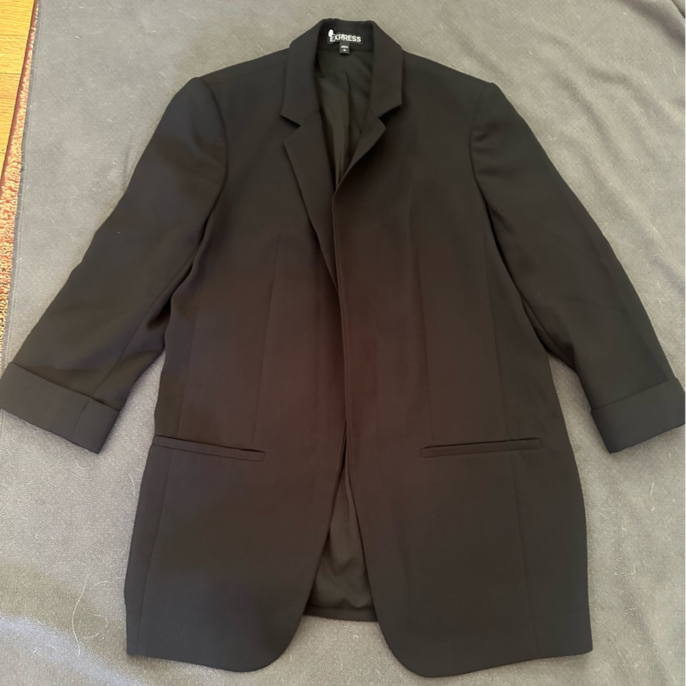 Express Black Tailored Blazer